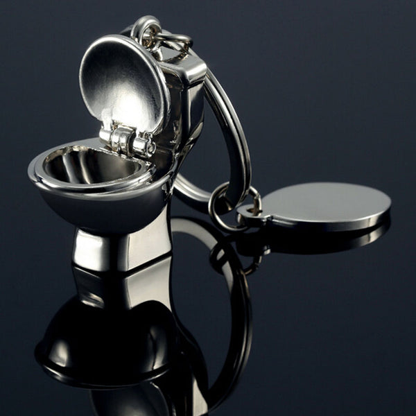 Toilet Seat Keychain