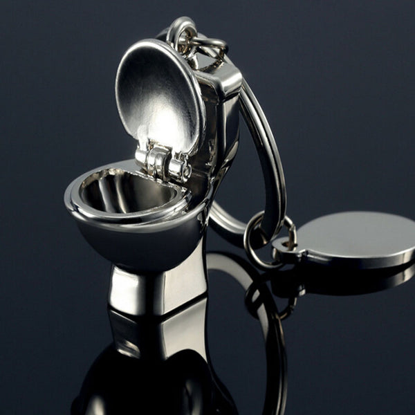 Toilet Seat Keychain