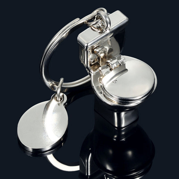 Toilet Seat Keychain