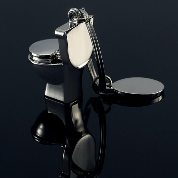 Toilet Seat Keychain