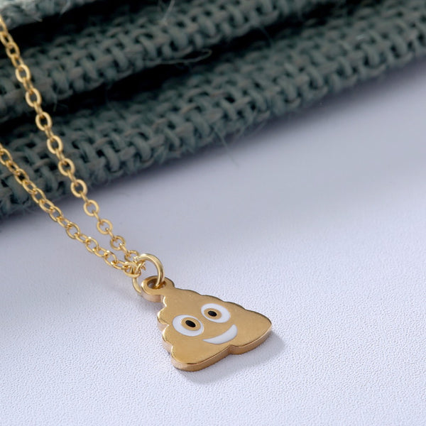 Poo Poop Emoji Necklaces