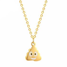Poo Poop Emoji Necklaces