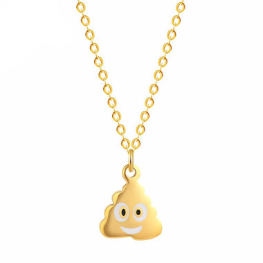 Poo Poop Emoji Necklaces