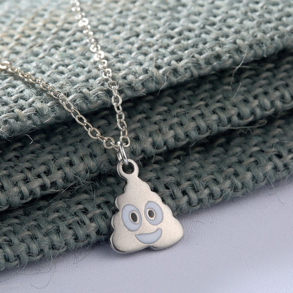 Poo Poop Emoji Necklaces
