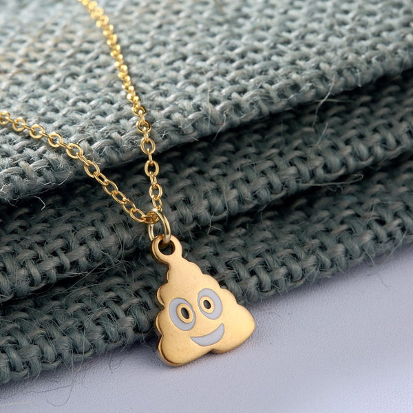Poo Poop Emoji Necklaces