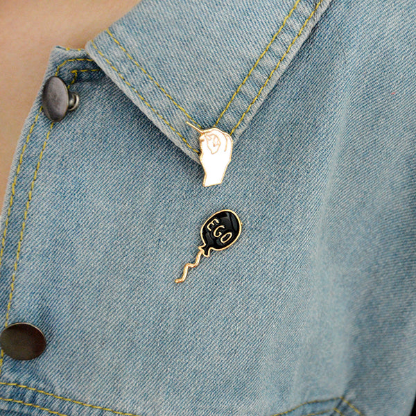 Pierced Your Ego Pins