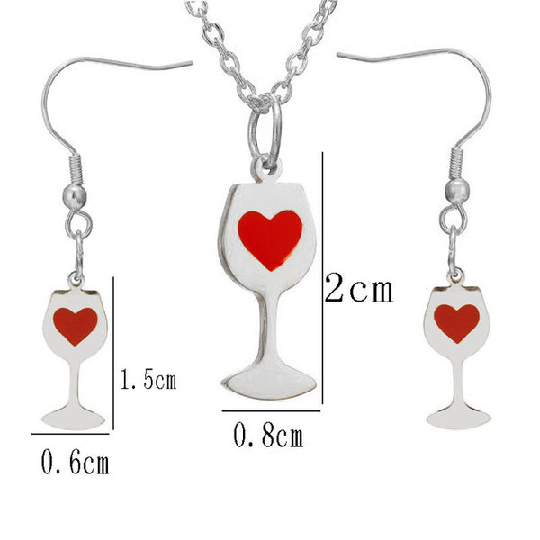 Fashion Women's Wine Necklace