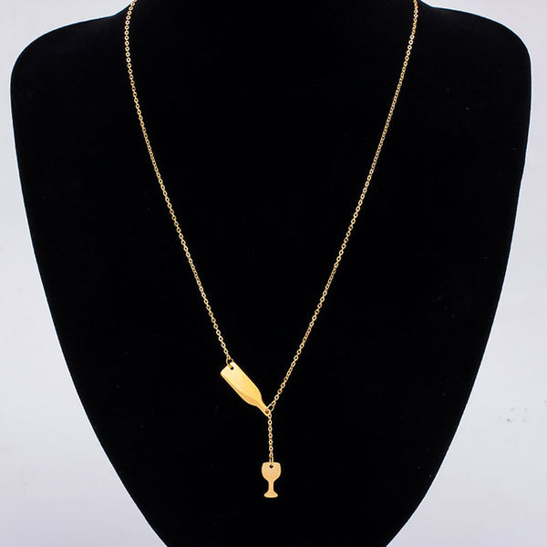 Fashion Women's Wine Necklace