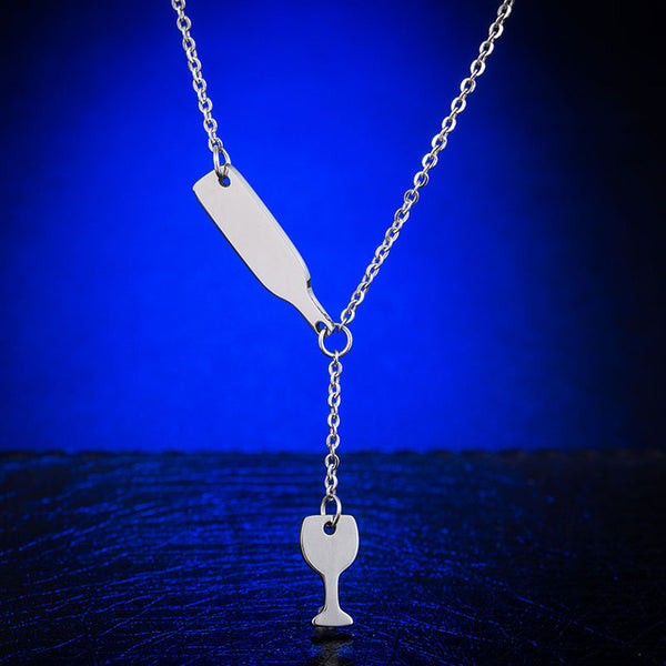 Fashion Women's Wine Necklace