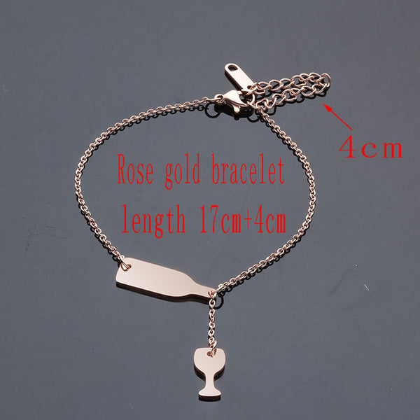 Fashion Women's Wine Necklace